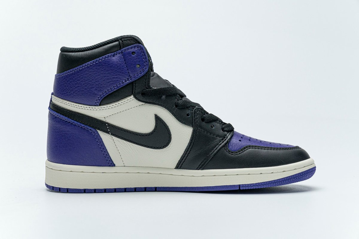 Air Jordan 1 Retro High Court Purple 555088-501 - Image 3