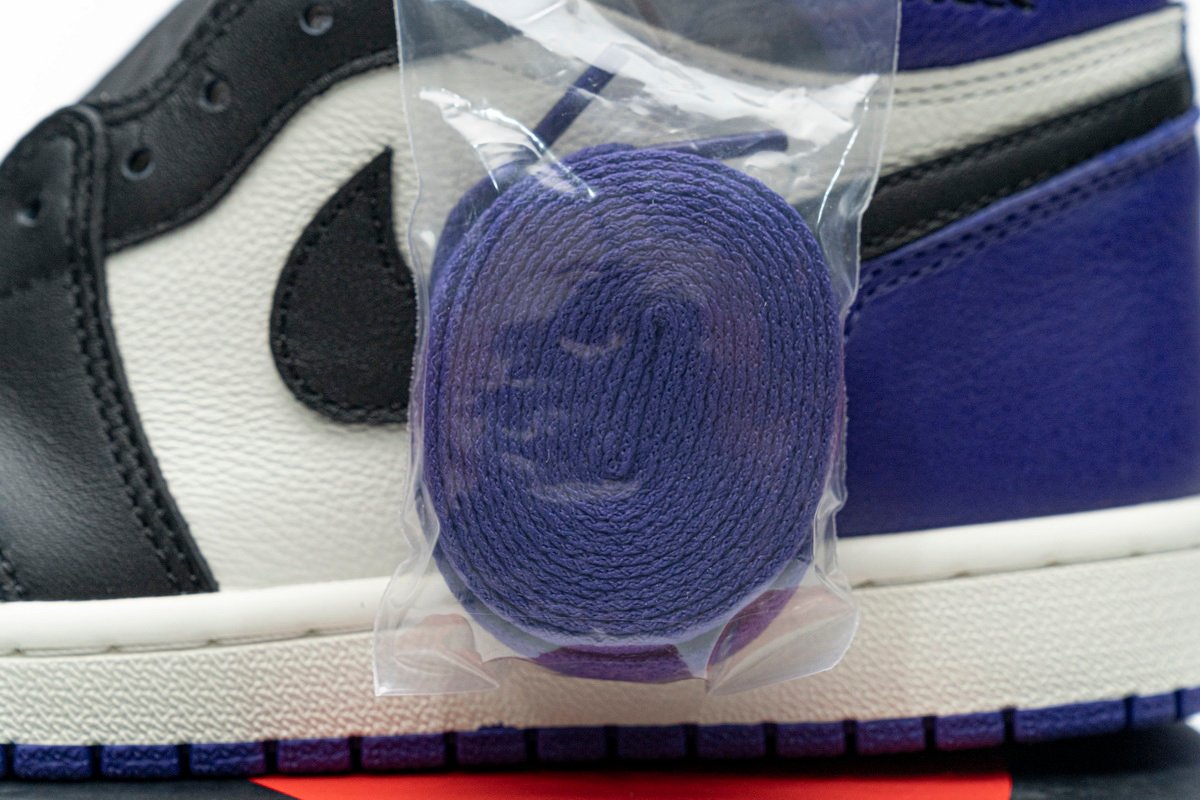 Air Jordan 1 Retro High Court Purple 555088-501 - Image 12