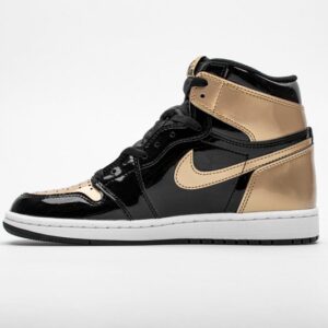 Air Jordan 1 Retro High NRG Patent Gold Toe 861428-007
