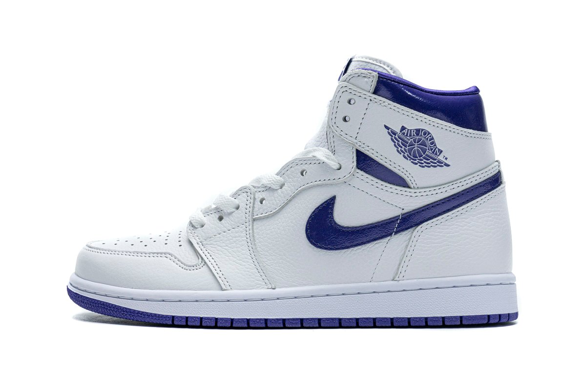 Air Jordan 1 Retro High OG White Purple CD0461-151