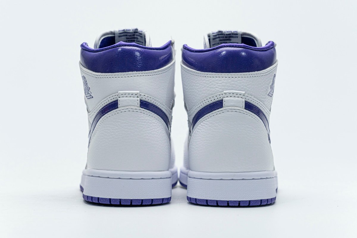 Air Jordan 1 Retro High OG White Purple CD0461-151 - Image 5