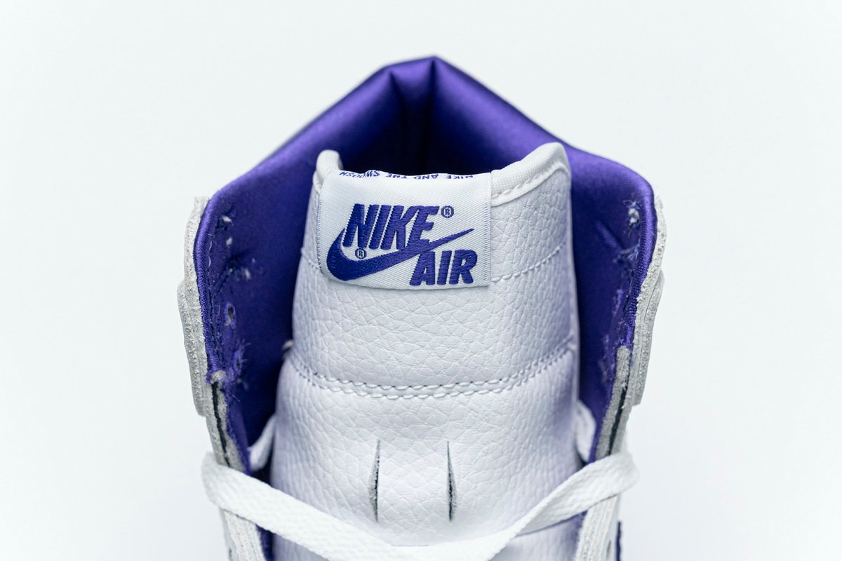 Air Jordan 1 Retro High OG White Purple CD0461-151 - Image 8
