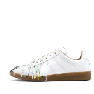 Maison Margiela White Paint Replica Sneakers POIZON240805818