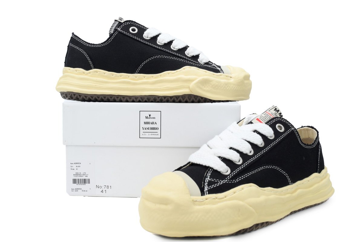 Mihara Yasuhiro Beige Black NO.783 - Image 3