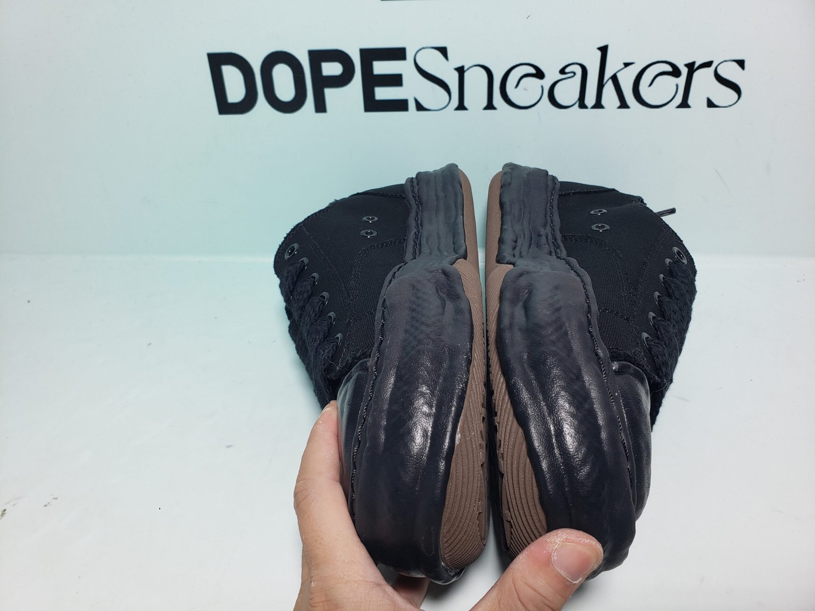 Mihara Yasuhiro Peterson OG Sole Canvas Low Black  NO.803 A01FW702-BLKBLK - Image 6