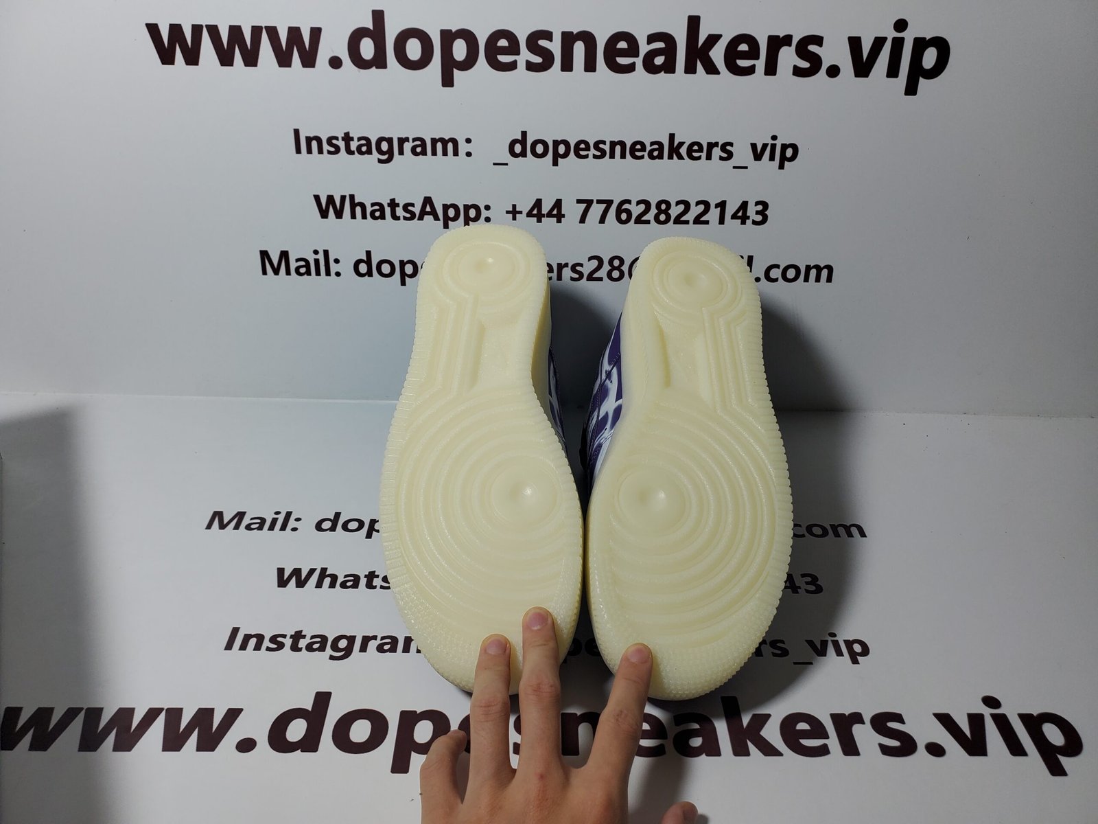 Nike Air Force 1 LOw O7 QS Purple Skeleton Halloween (2021) - Image 5