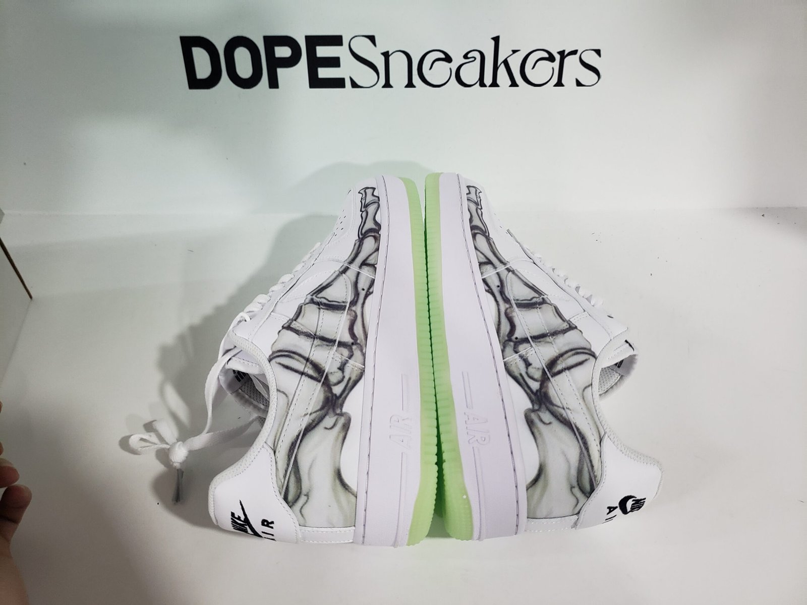 Nike Air Force 1 Low Skeleton Halloween (2018) BQ7541-100 - Image 8