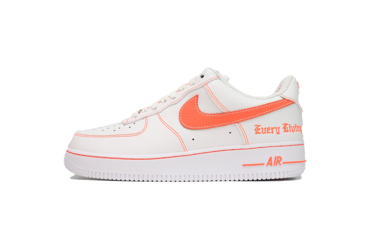 Nike Air Force 1 Low Vlone White Orange AA5360-100