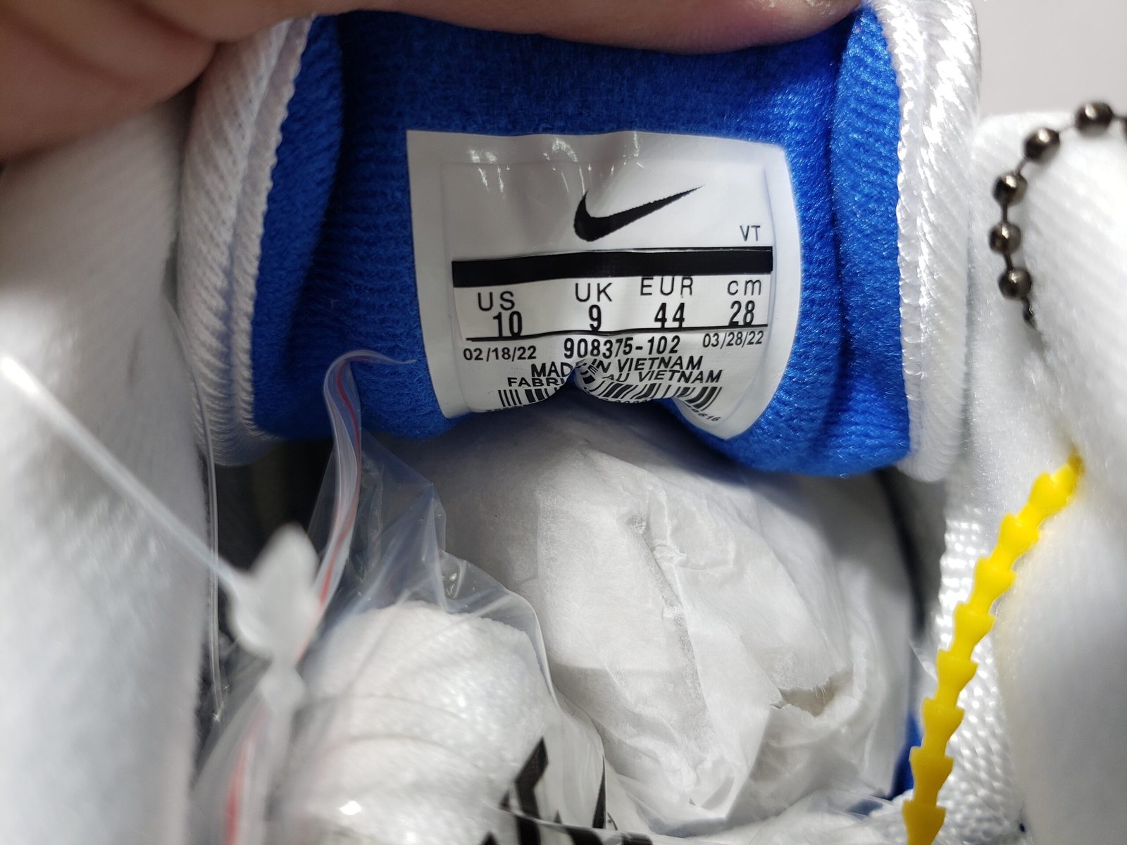 Nike Air Max 1 Anniversary "Royal Blue" 908375-102 - Image 8