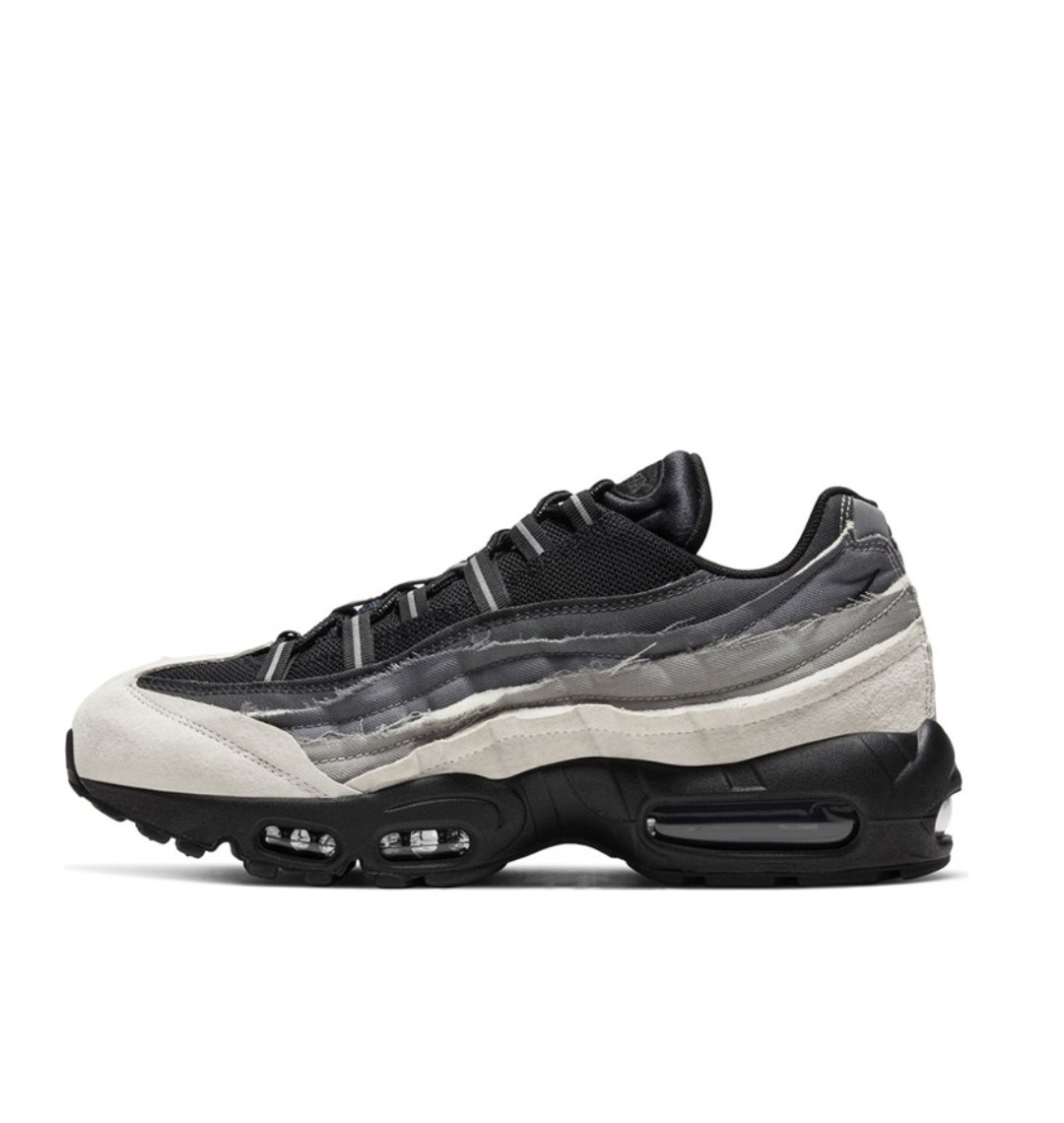 Nike Fake Air Max 95 Comme des Garcons Black Grey CU8406-101