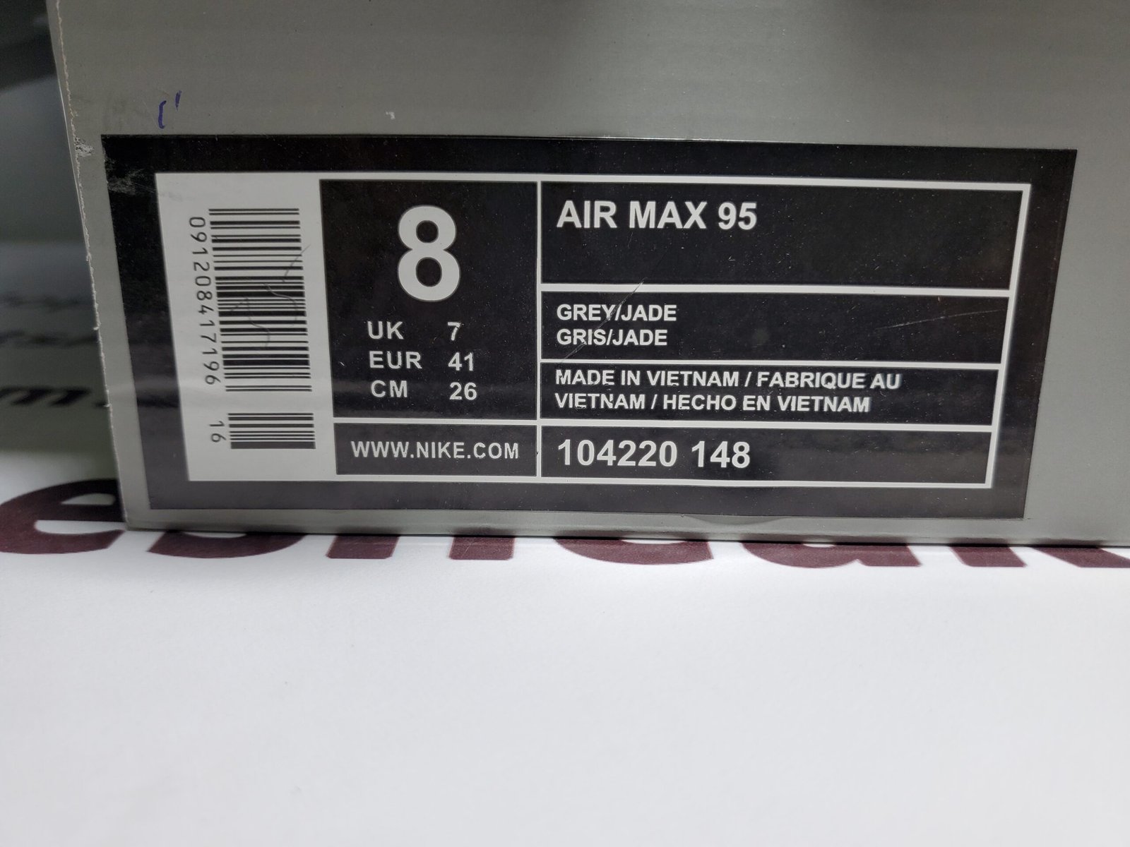 Nike Air Max 95 Crystal Blue - Image 7