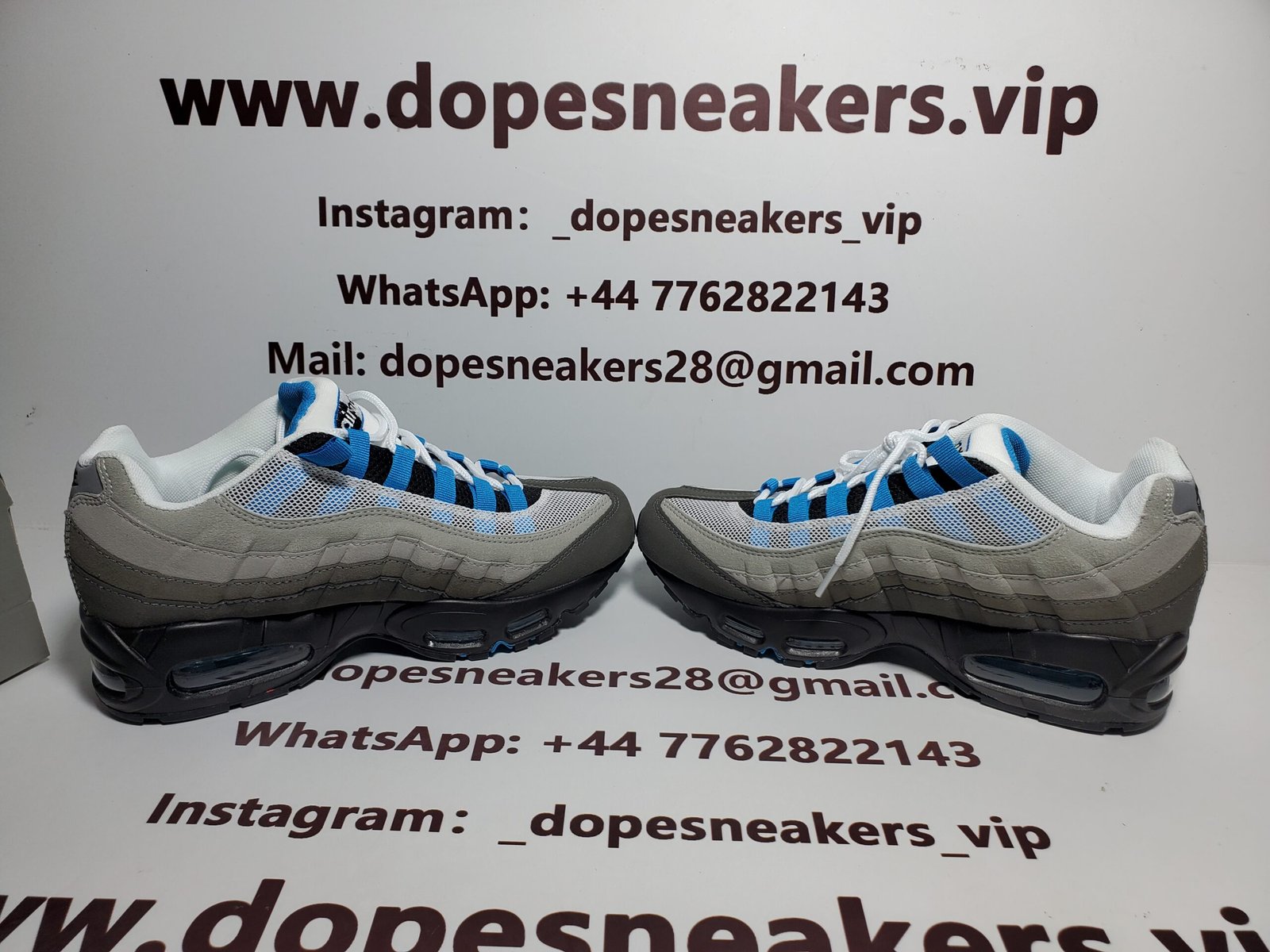 Nike Air Max 95 Crystal Blue - Image 4