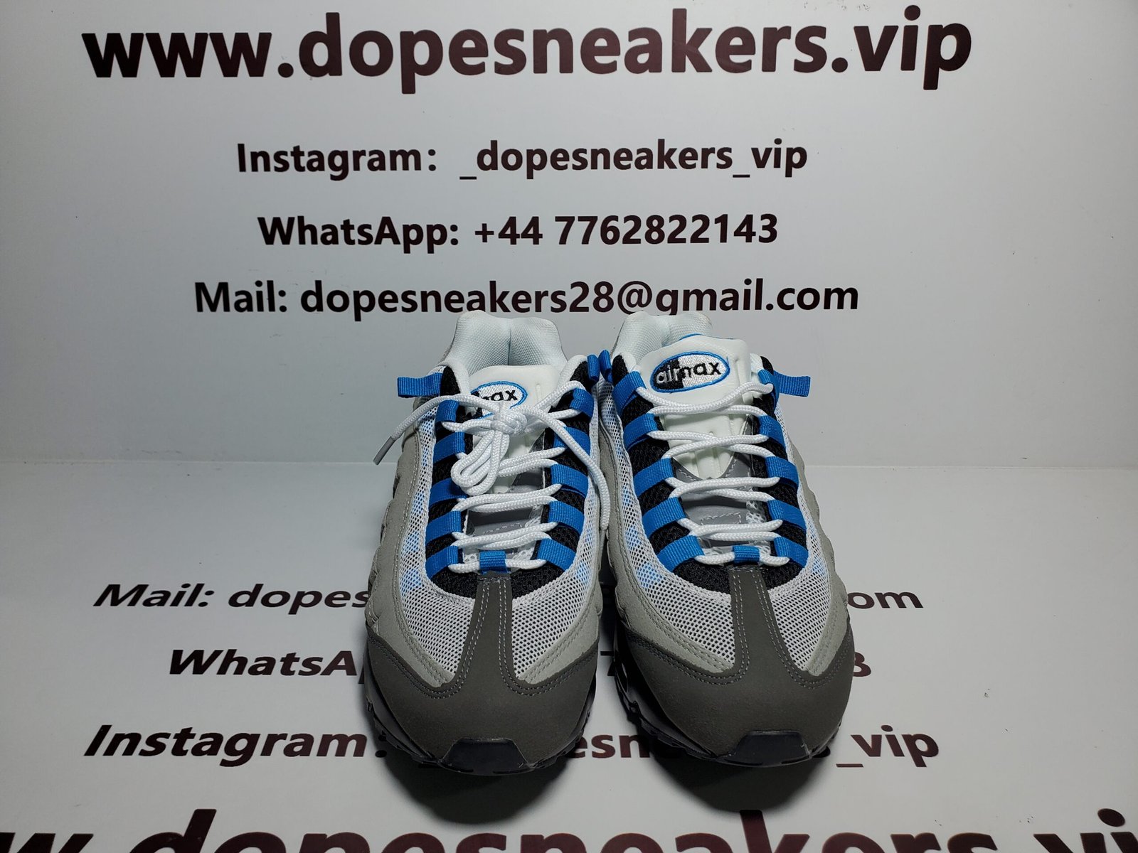 Nike Air Max 95 Crystal Blue - Image 2
