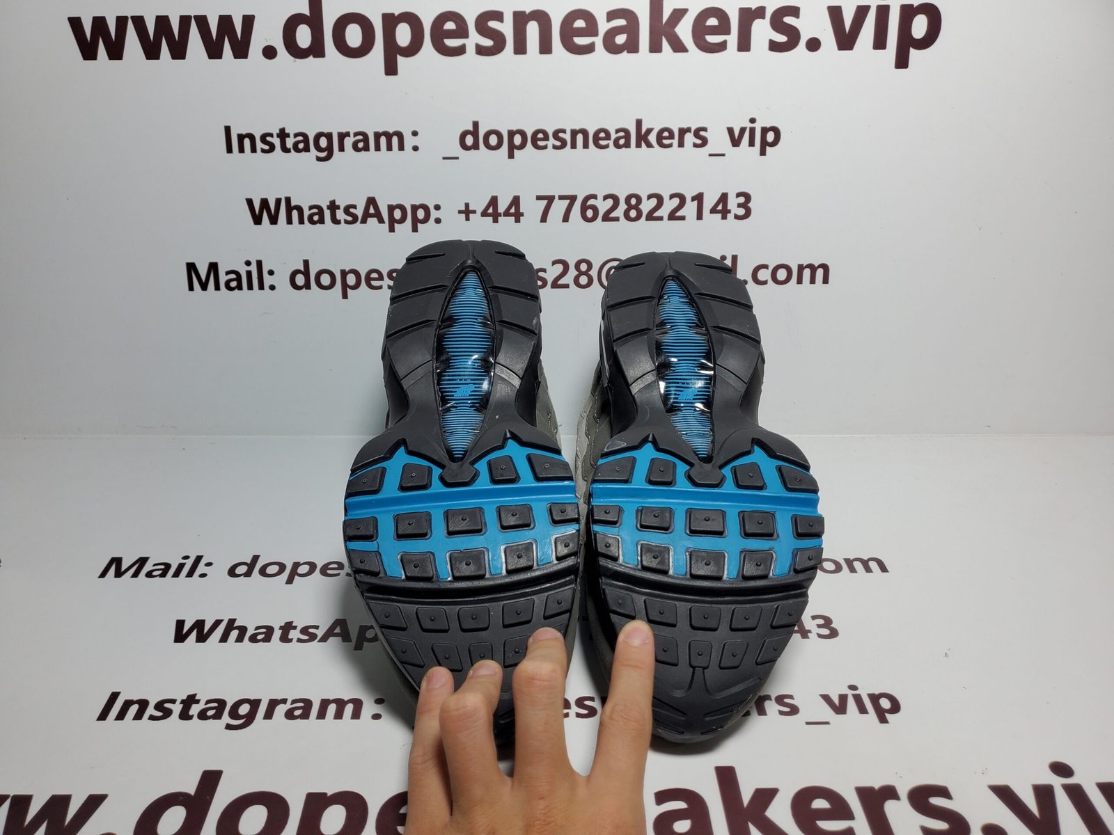 Nike Air Max 95 Crystal Blue - Image 6