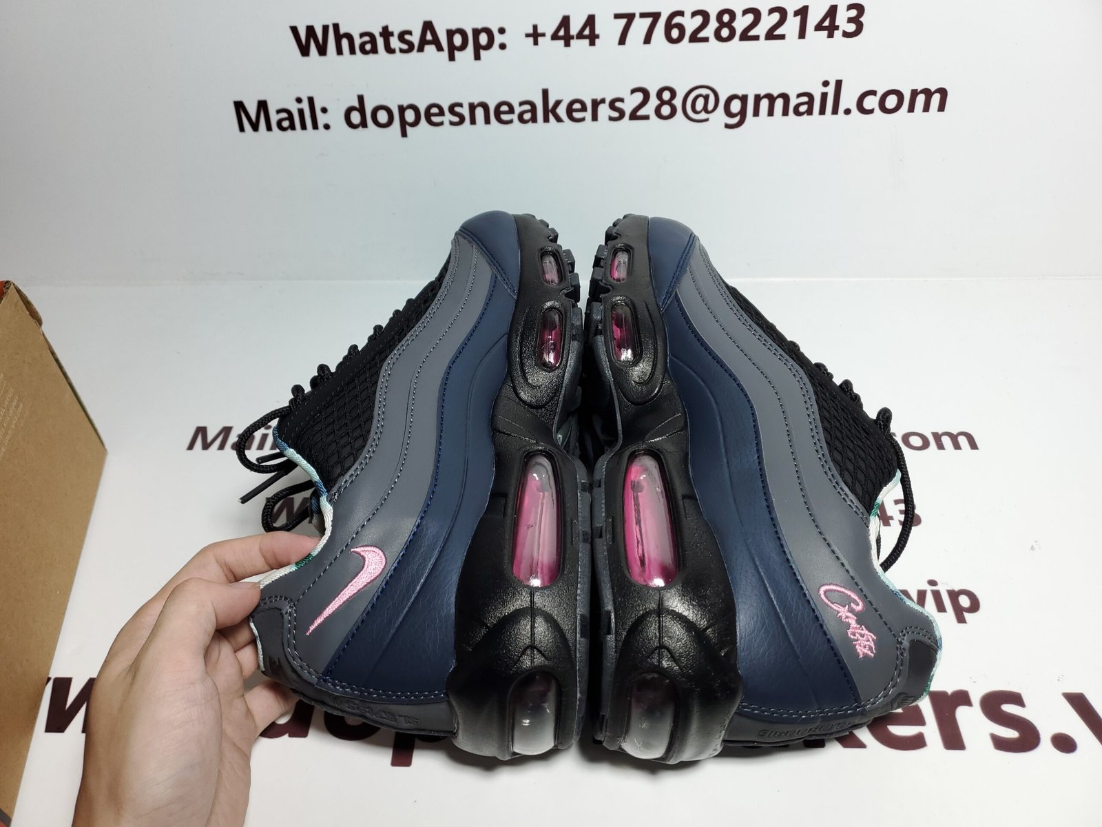 Nike Air Max 95 SP Corteiz Pink Beam FB2709-001 - Image 6