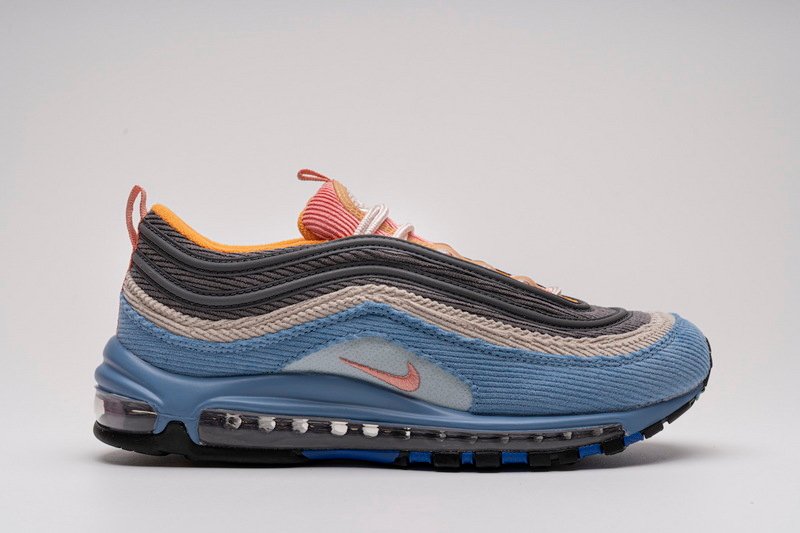Nike Air Max 97 Corduroy Light Blue CQ7512-462 - Image 3
