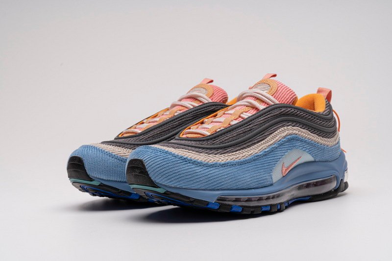 Nike Air Max 97 Corduroy Light Blue CQ7512-462 - Image 7