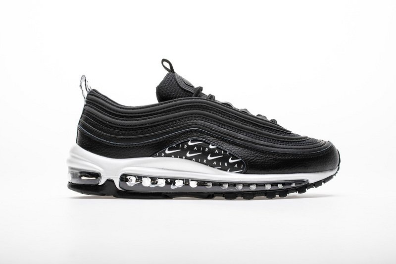 Nike Air Max 97 Swoosh Air Logos Black White AR7621-001 - Image 3