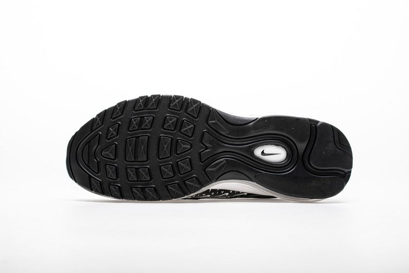 Nike Air Max 97 Swoosh Air Logos Black White AR7621-001 - Image 9
