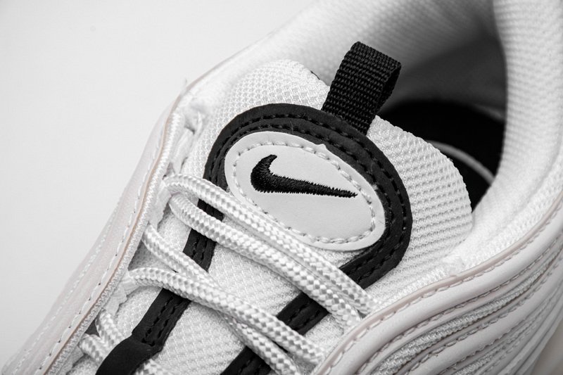 Nike Air Max 97 White Black Silver (W) 921733-103 - Image 7