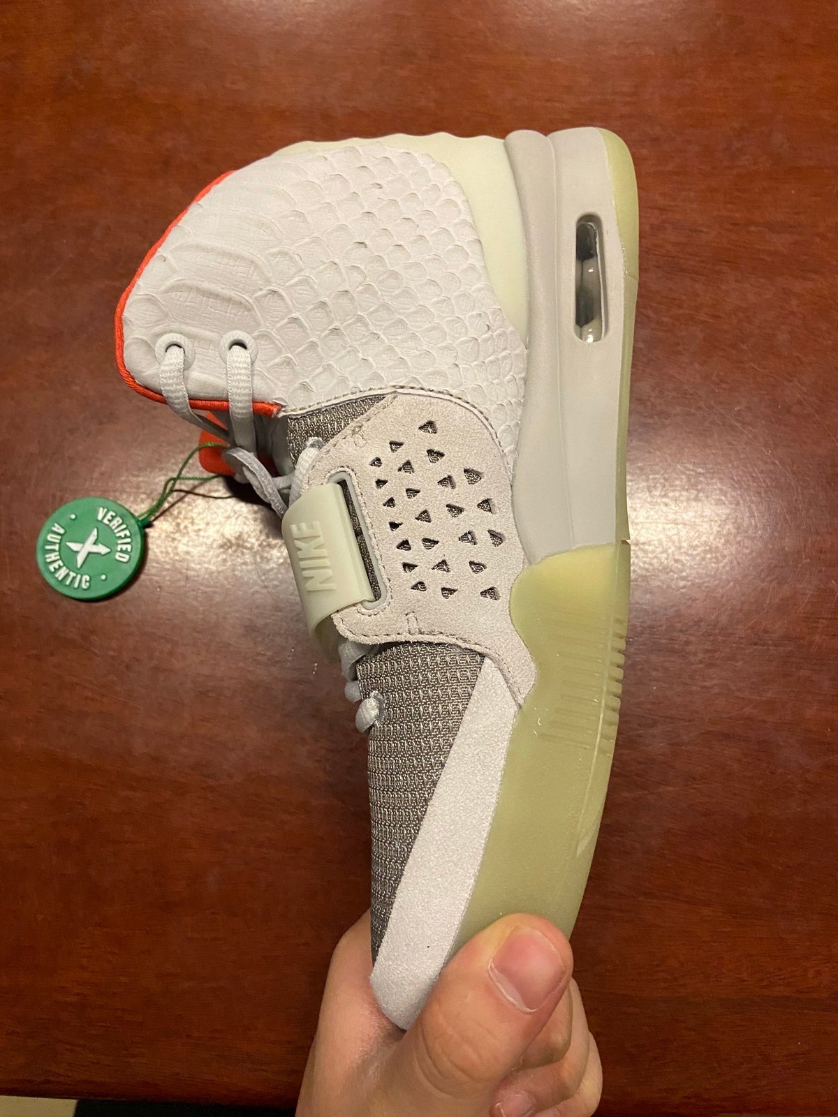 Nike Air Yeezy 2 NRG Pure Platinum 508214-010 - Image 10