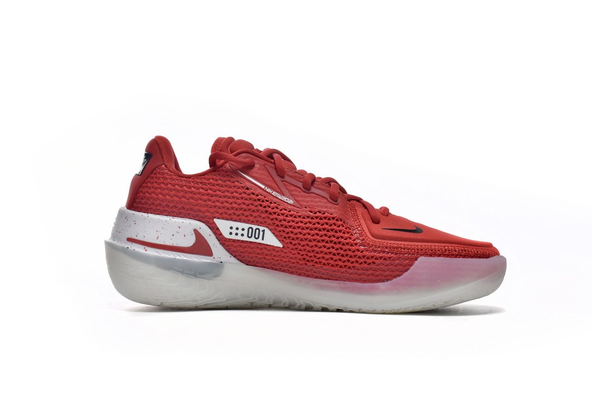 Nike Air Zoom G.T. Cut White Laser Red DM4551 -600 - Image 3