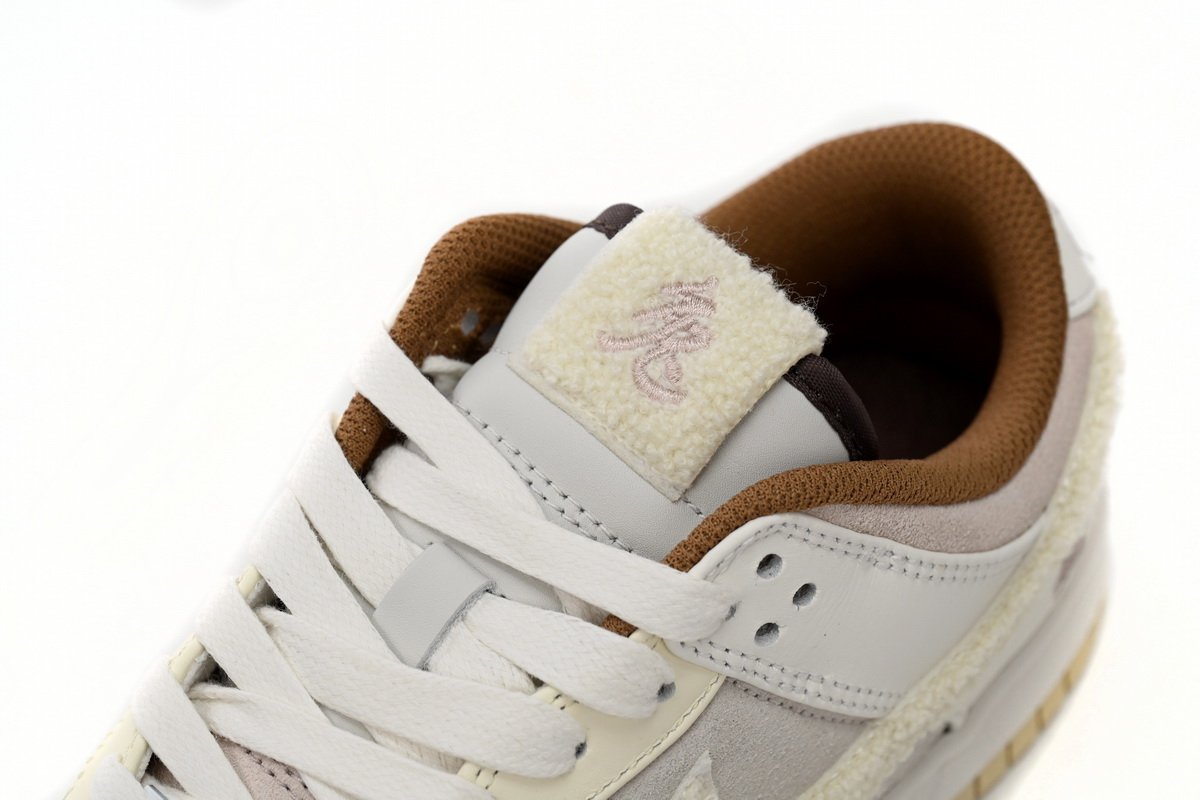 Nike Dunk Low Retro PRM Year of the Rabbit Fossil Stone (2023)  FD4203-211 - Image 7