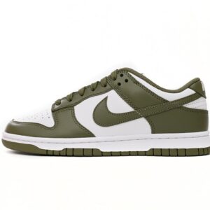 Nike Dunk Low White Scattered olive Green DD1503-200