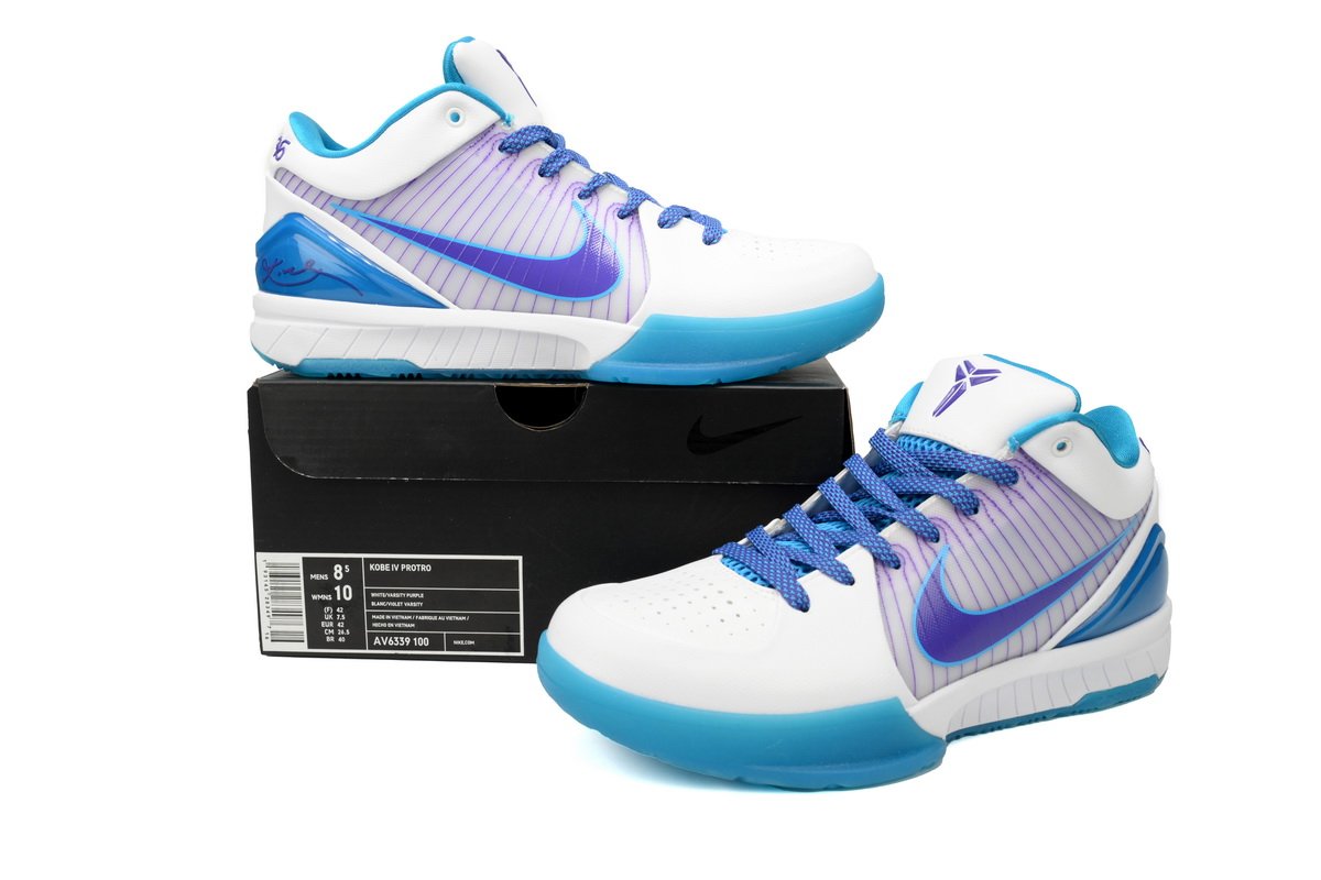Nike Kobe 4 Protro Draft Day Hornets AV6339-100 - Image 3