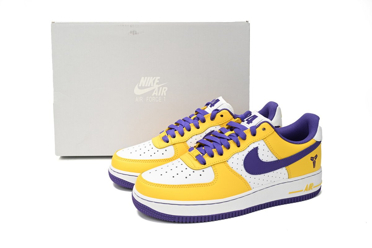 Nike Kobe Bryant x NK Air Force 1 Low Retro QS FZ1151-100 - Image 2