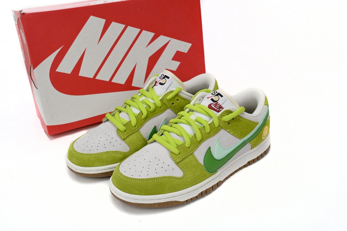 Nike SB Dunk Low "85" Gray Green Apple Double Hook DO9457-122 - Image 2
