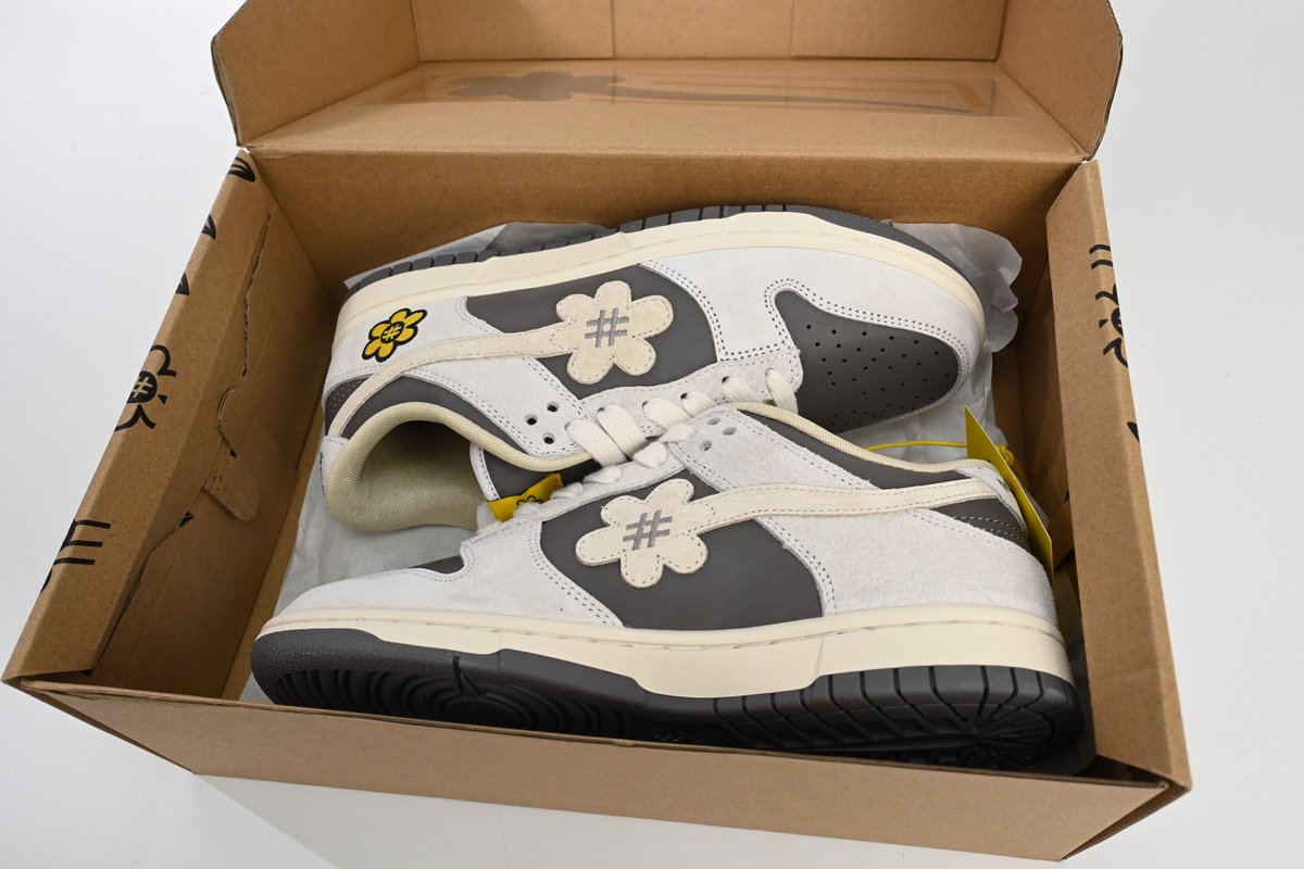 Nike SB Dunk Low WTP"MOSS" DUNK Beige Gray 1063-32-024 - Image 3