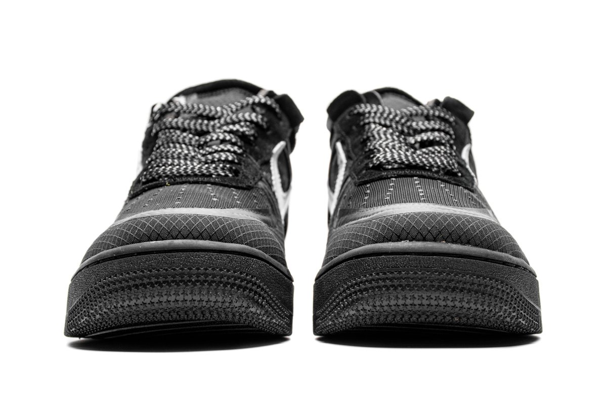 OFF White X Air Force 1 Low Black  AO4606-001 - Image 2