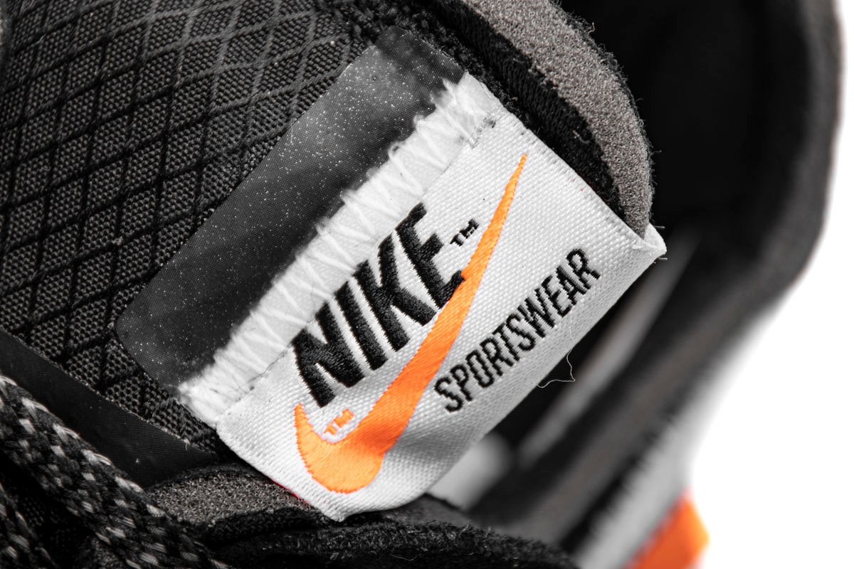 OFF White X Air Force 1 Low Black  AO4606-001 - Image 8