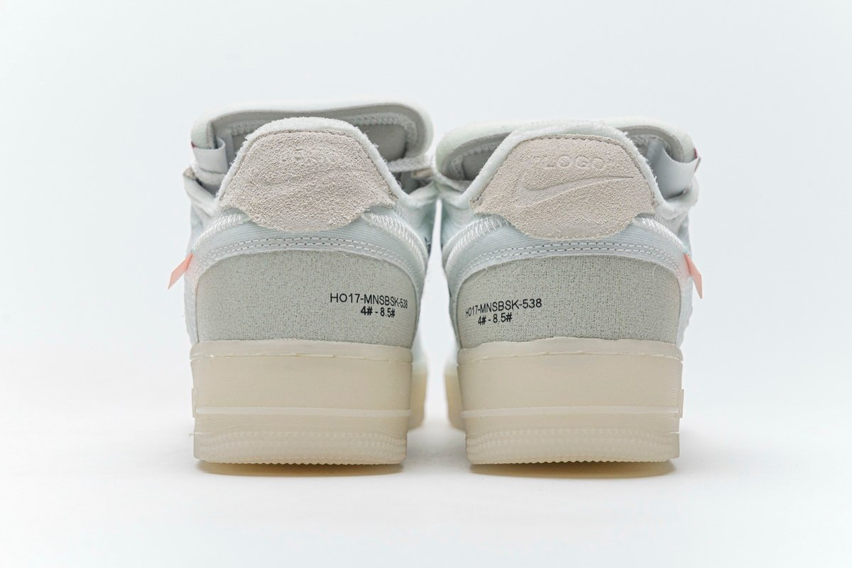 OFF White X Air Force 1 Low White AO4606-100 - Image 4