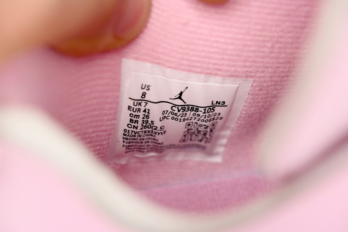 OFF White x Air Jordan 4 Pink Co Branding  CV9388-105 - Image 10