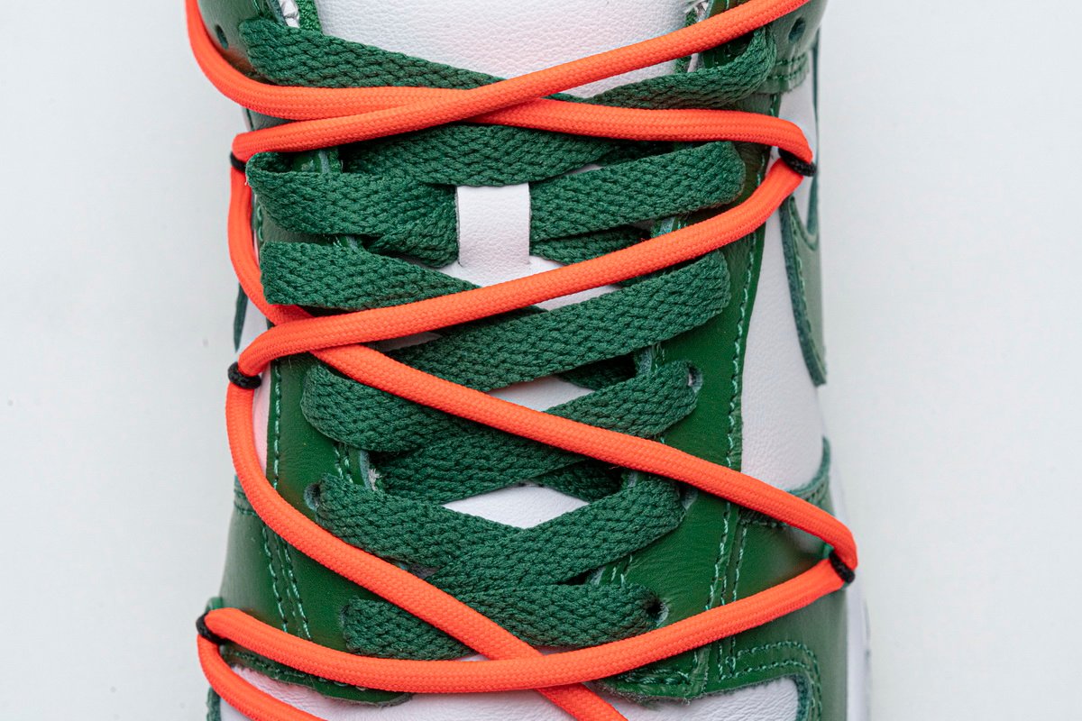 OFF-WHITE x Nike Dunk SB Low Pine Green CT0856-100 - Image 8