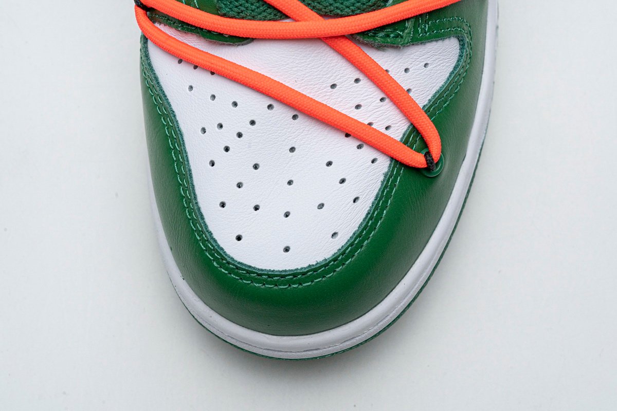 OFF-WHITE x Nike Dunk SB Low Pine Green CT0856-100 - Image 9