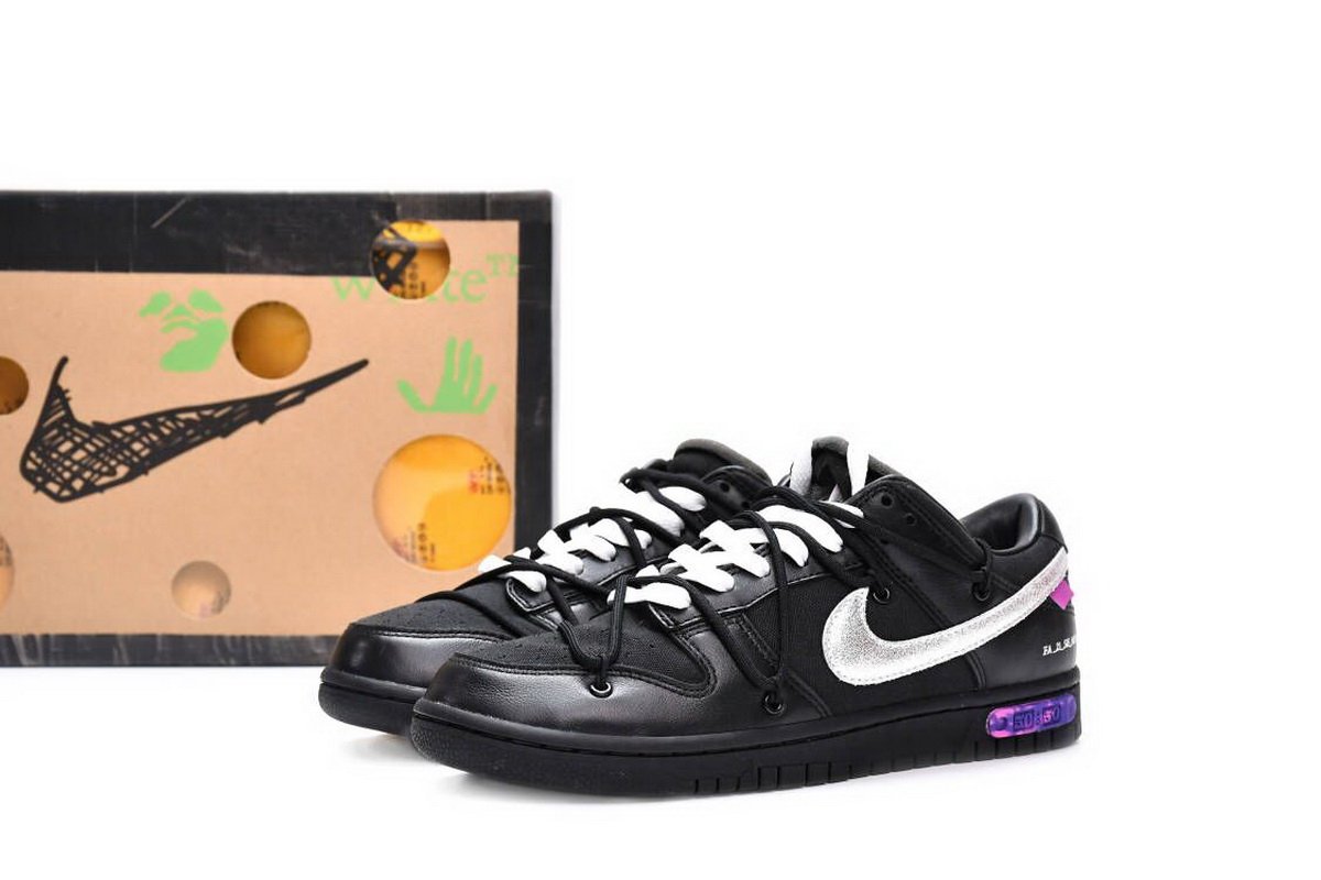 OFF WHITE x Nike Dunk SB Low The 50 NO.50 DM1602-001 - Image 2