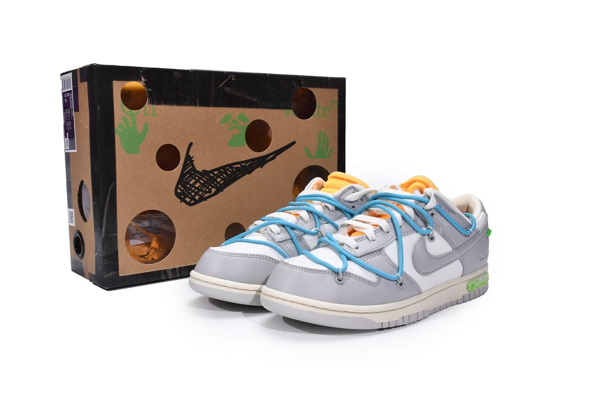 OFF WHITE x Nike Dunk SB Low The 50 NO. 2  DM1602-115 - Image 2