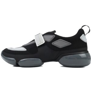 Prada Cloudbust Velcro sneakers Black and White