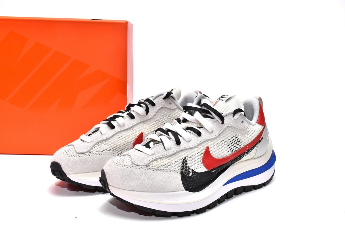 Sacai x Nike Pegasua Vaporfly Villain Grey Blue Red CV1363-100 - Image 2