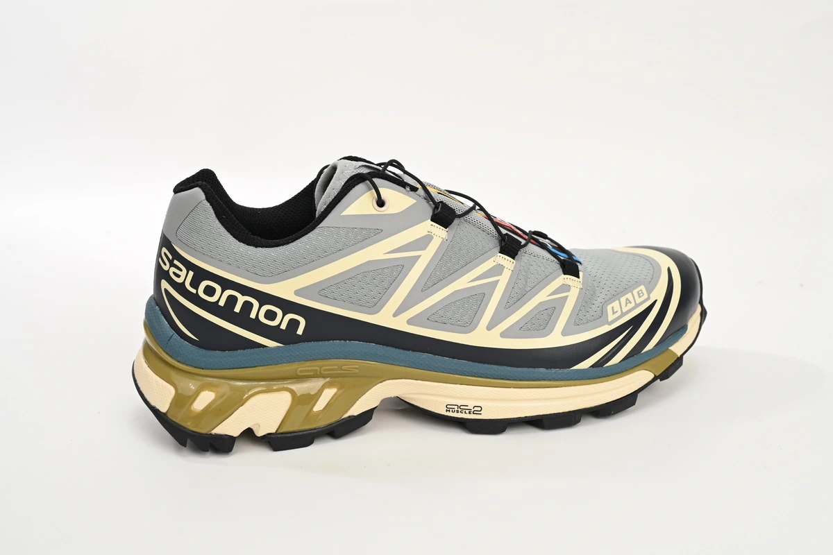 Salomon XT-6 Gull Granada Sky Grey Green L47147900 - Image 5