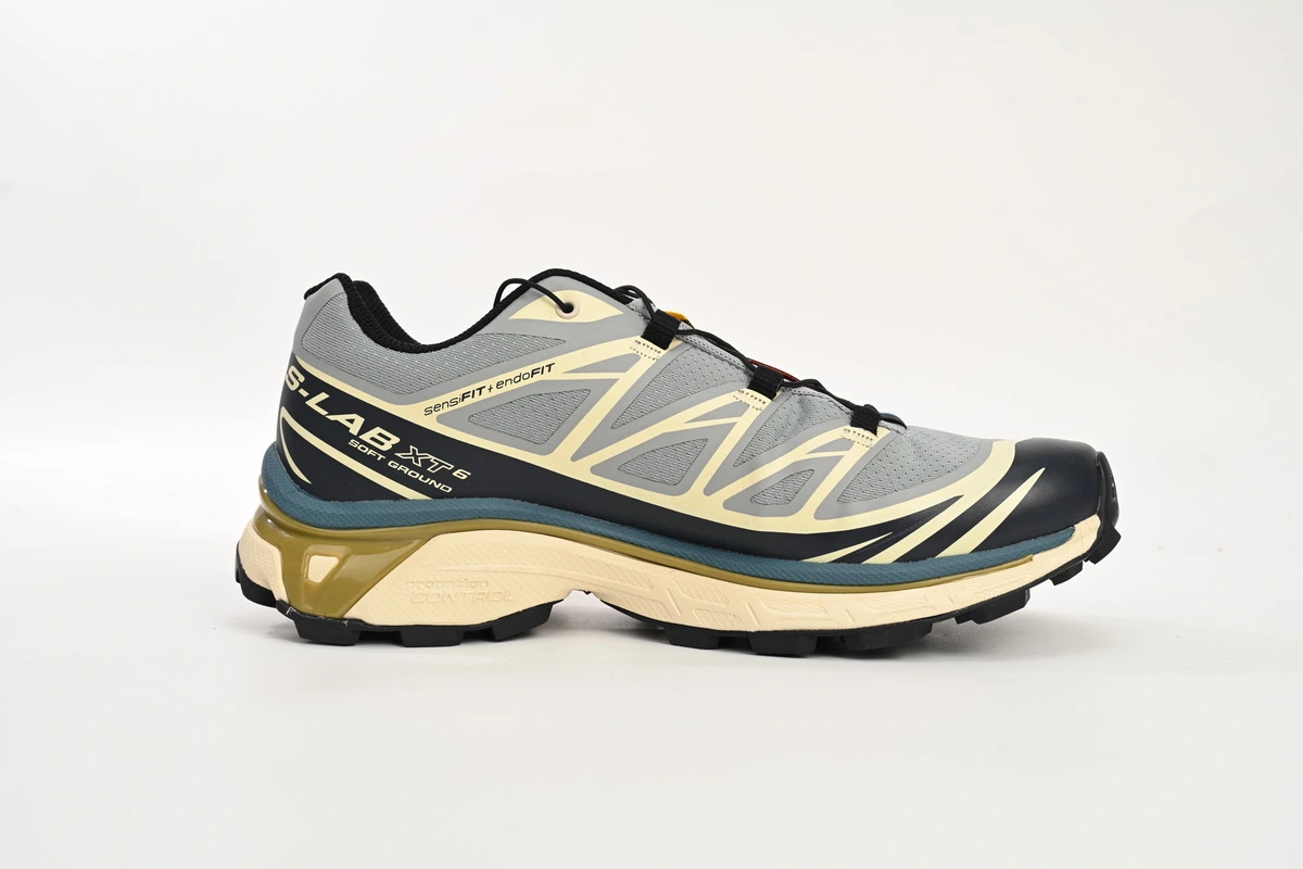 Salomon XT-6 Gull Granada Sky Grey Green L47147900 - Image 3