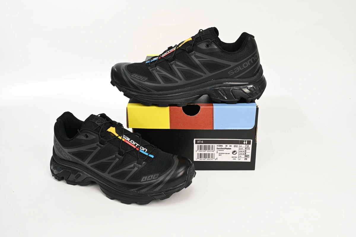 Salomon XT-6 Triple Black L41086600 - Image 3