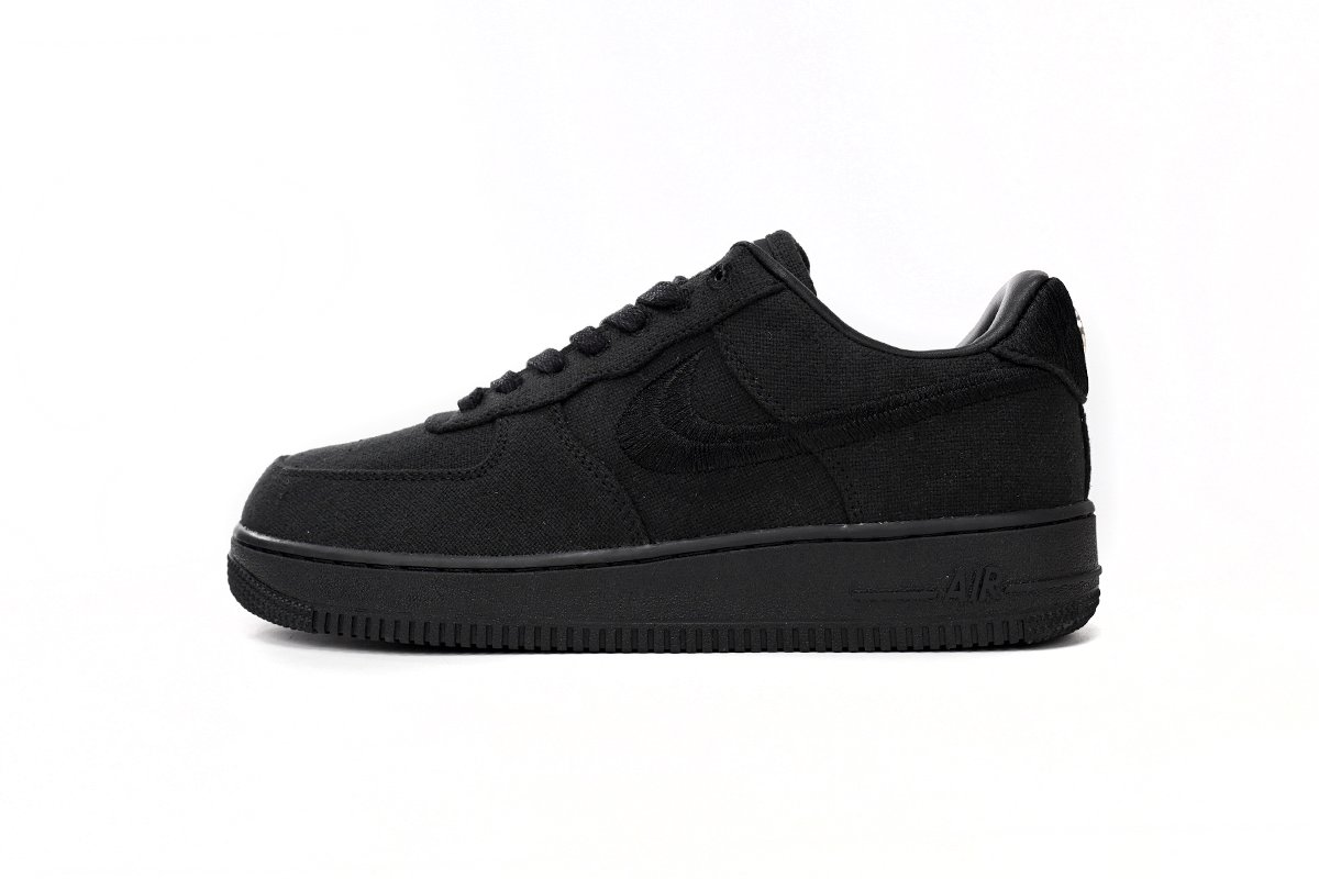 Stussy x Nike Air Force 1 Low “Black” CZ9084-001