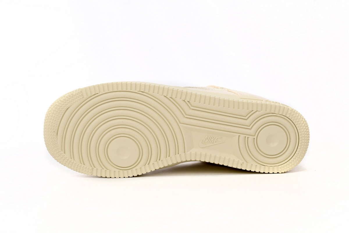 Stussy x Nike Air Force 1 Low “Fossil Stone” CZ9084-200 - Image 13