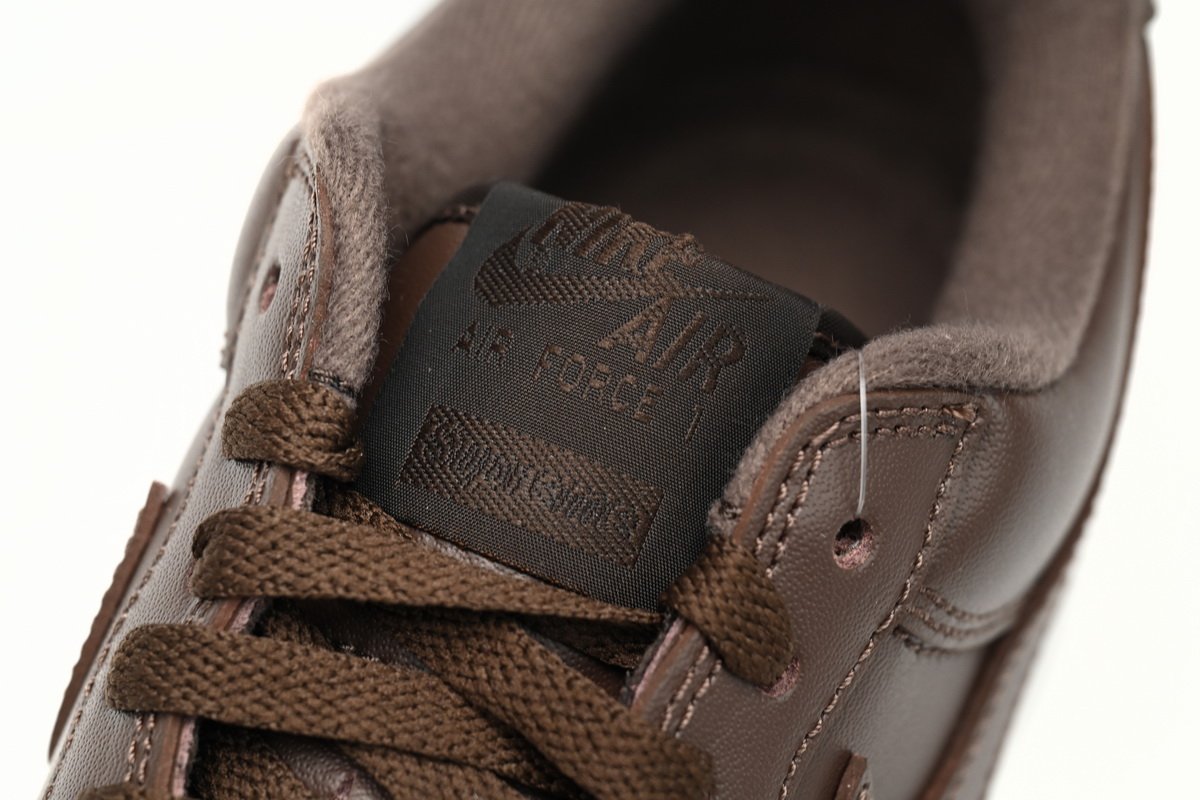 Supreme x Air Force 1 Low  Baroque Brown  CU9225-200 - Image 7