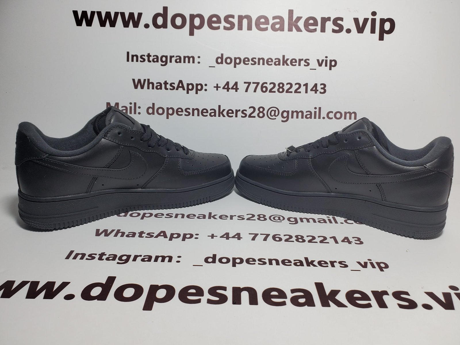 Supreme x Air Force 1 Low Black CU9225-001 - Image 6