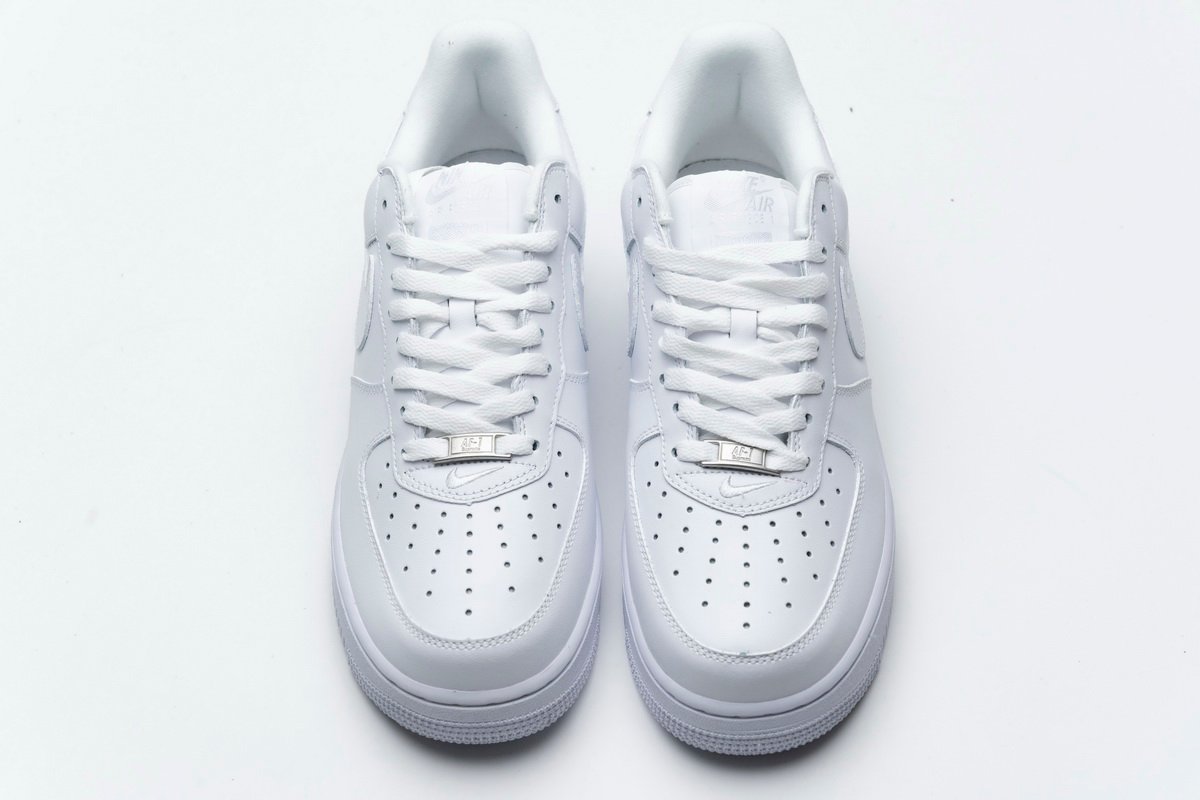 Supreme x Air Force 1 Low White CU9225-100 - Image 4